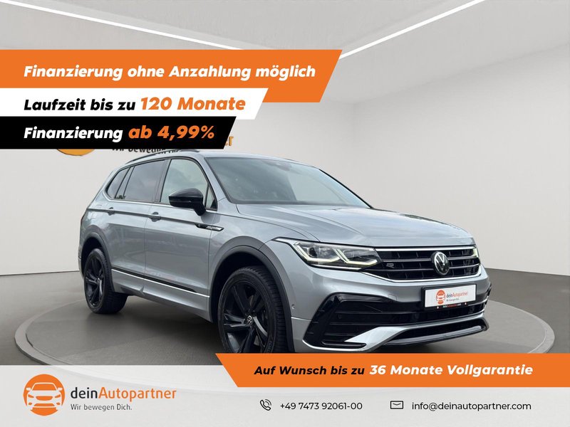 Volkswagen Tiguan Allspace 2.0TDI 4 Motion R-Line LED/LEDER/AHK/STHZ/PANO/ACC/LANE/SIDE
