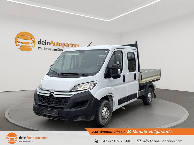 Citroen Jumper Doka Pritsche 2,2 HDI 7 SITZE/AHK/KLIMA/TEMPOMAT/DAB