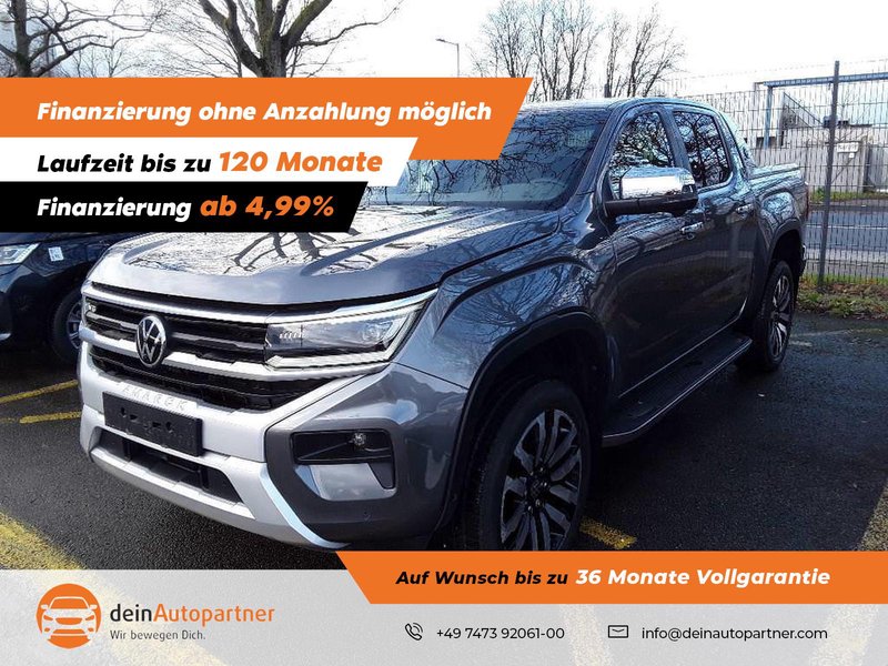 Volkswagen Amarok 3.0 TDI Aventura Doppelkabine 4Motion LED/LEDER/AHK/ACC/SIDE/LANE/AREA VIEW