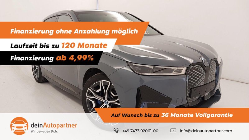 BMW iX 40 xDrive M-Sport NAVI/LED-LASER/LEDER/RFK/VIRTUAL COCKPIT