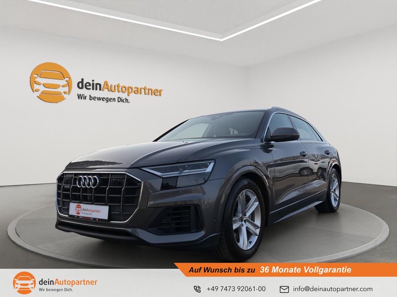 Audi Q8 55 TFSI e quattro Luftfed/AHK/ACC/RFK/NAVI/LEDER/LED/