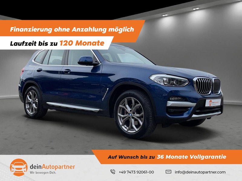 BMW X3 xDrive20i xLine Navi LED AHK HuD Hifi