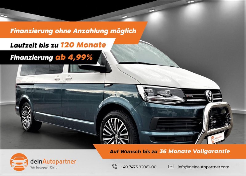 Volkswagen T6 California Coast 4Motion STANDHZ/AHK/LEDER/ACC/LED/RFK
