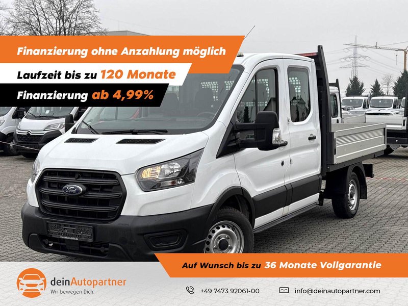Ford Transit Pritsche 310 L2 Doppelkabine 7 Sitzer/Klima/AHK/DAB