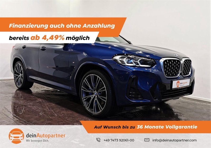 BMW X4 xDrive 30d M Sport LCI Navi Leder AHK StandHzg