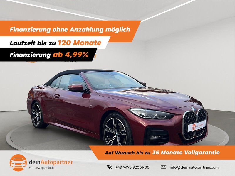 BMW 420 i M Sport NAVI/LED/LEDER/LANE/RFK/VIRTUAL COCKPIT