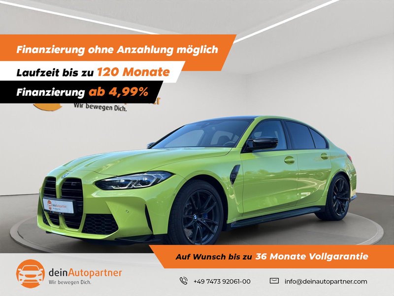 BMW M3 Competition LASER/LEDER/SIDE/RFK/H&K/WIDESCREEN