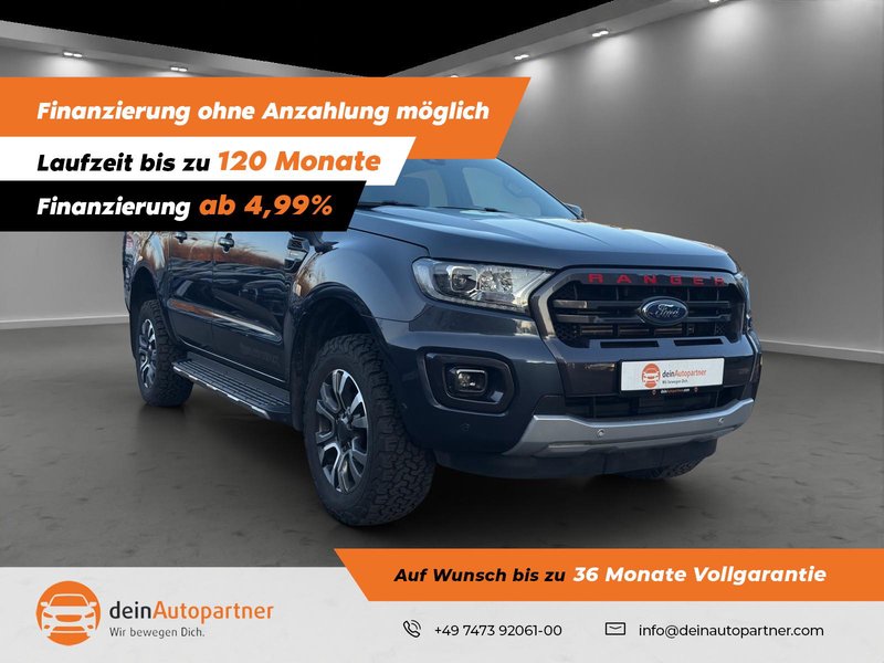 Ford Ranger Wildtrak DoKa 4x4 ACC/RFK/AHK/STHZ/Bi-Xenon/LANE/