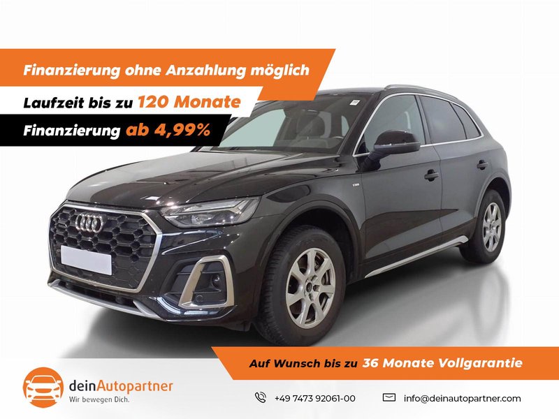Audi Q5 40 TDI quattro S-tronic S Line LED AHK Navi RFK Leder