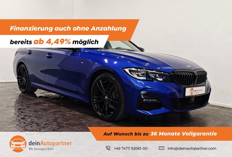 BMW 320d xDrive M Sport Leder Navi AHK Dr.Ass. StandHzg.