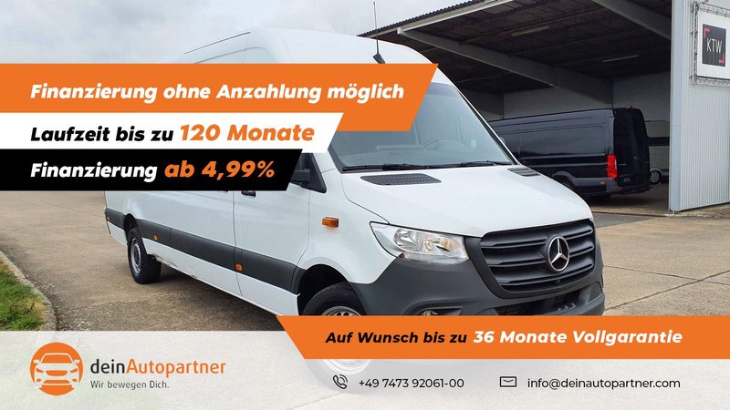 Mercedes-Benz Sprinter 317 CDI RWD L3 / L4 NAVI/AHK/RFK 360 Kamera