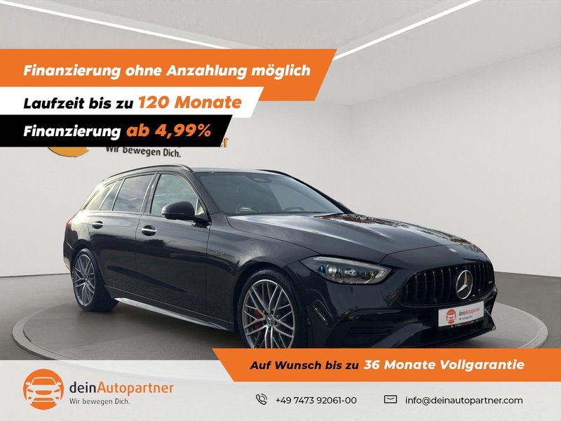 Mercedes-Benz C 43 AMG Speedshift LED/LEDER/HUD/AHK/PANO/RFK/VIRTUAL COCKPIT