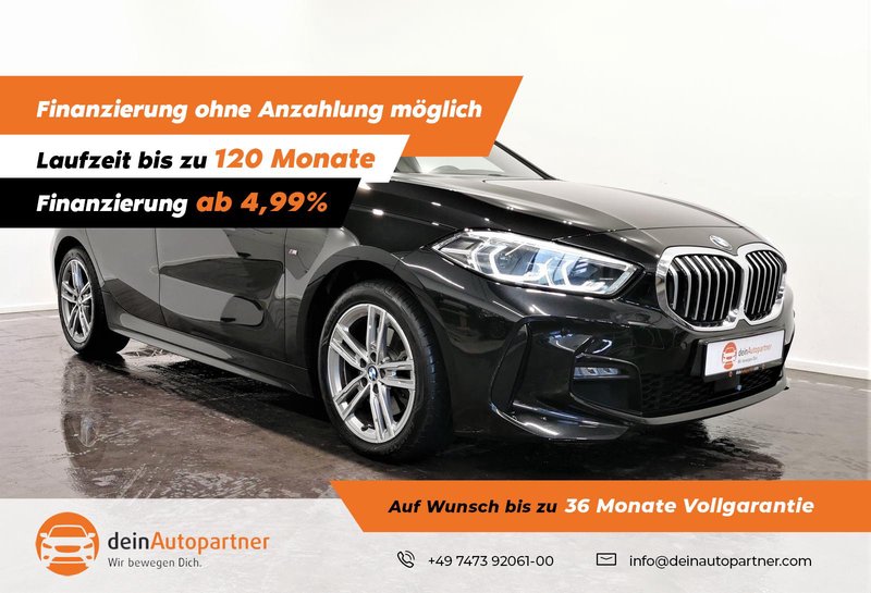 BMW 116i Limo M Sport LED HuD Navi Leder Shadow-Line