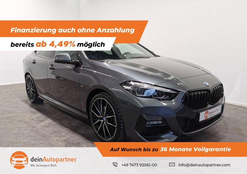 BMW 218i Gran Coupe M Sport Leder Navi LED HuD Hifi