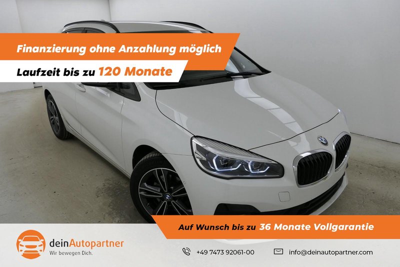 BMW 220d Active Tourer LED Navi Leder