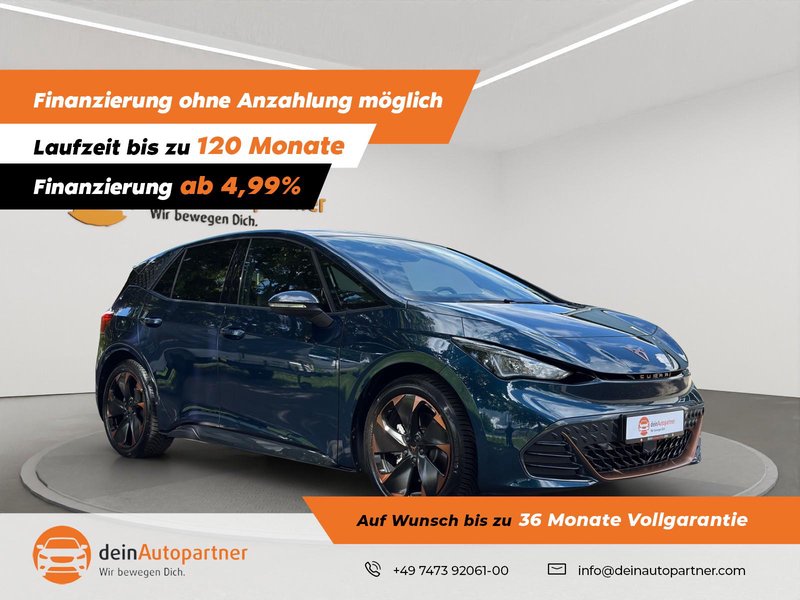 CUPRA Born 150 kW NAVI/ACC/LANE/RFK/PDC/SHZ/DAB