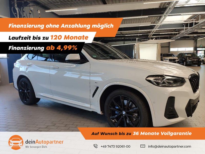 BMW X4 xDrive30d M Sport Leder AHK StandHzg. Dr.Ass.