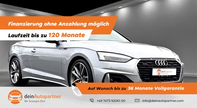 Audi A5 Cabriolet 40 TDI quattro S Line Leder Matrix MMI