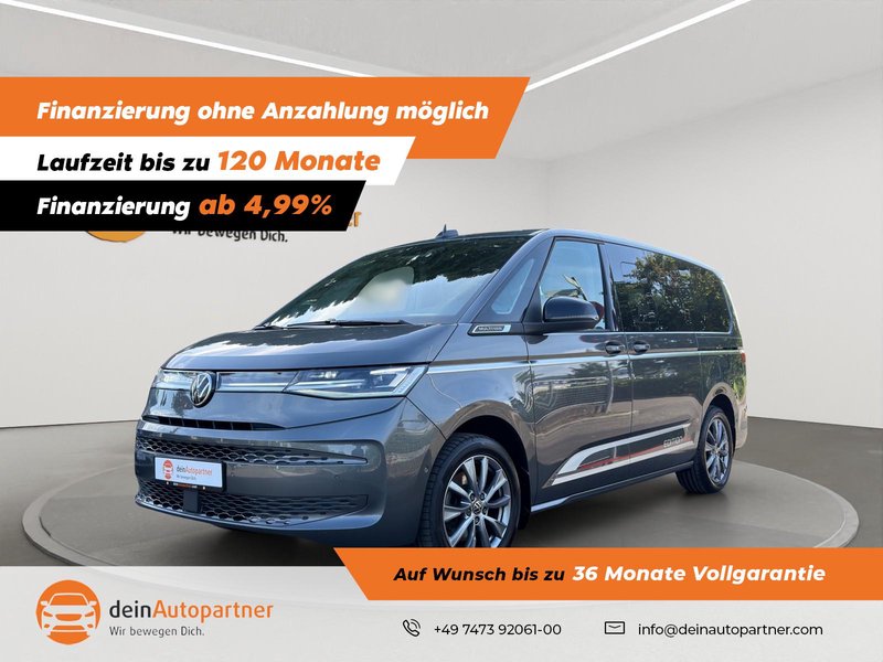 Volkswagen T7 Multivan STYLE lang 2,0 TDI DSG 7 SITZE/LEDER/STHZ/NAVI