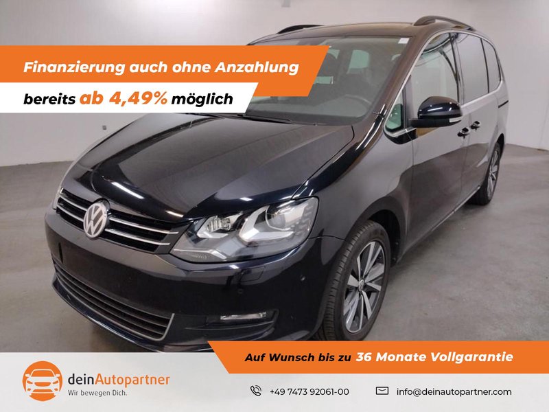 Volkswagen Sharan 2.0 TDI 4M 7 Sitze Navi StandHzg. ACC Rfk