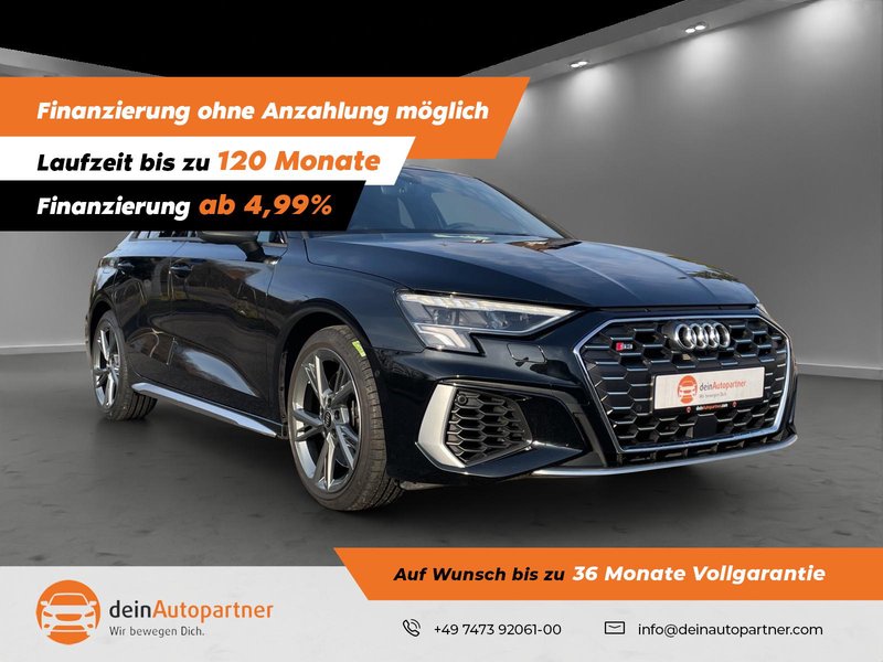 Audi S3 2.0 TFSI quattro basis LED/LEDER/ACC/SIDE/RFK/VIRTUAL COCKPIT