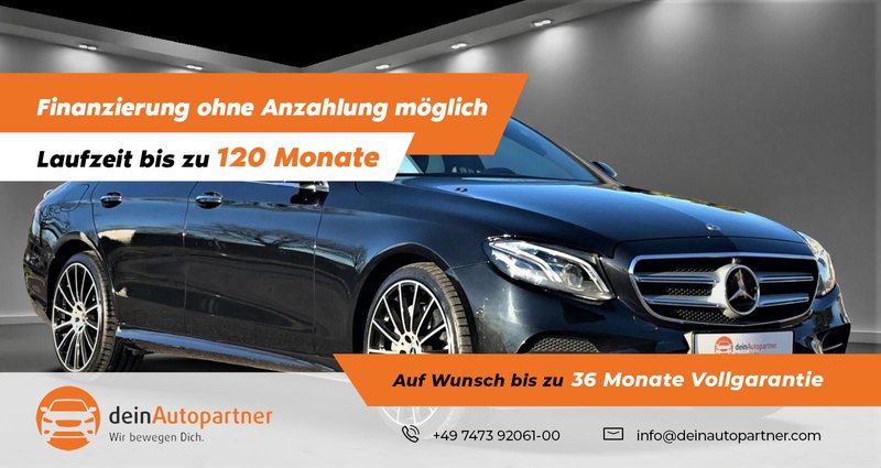 Mercedes-Benz E 400d 4M AMG Widescr. Pano Rfk Burme. ACC