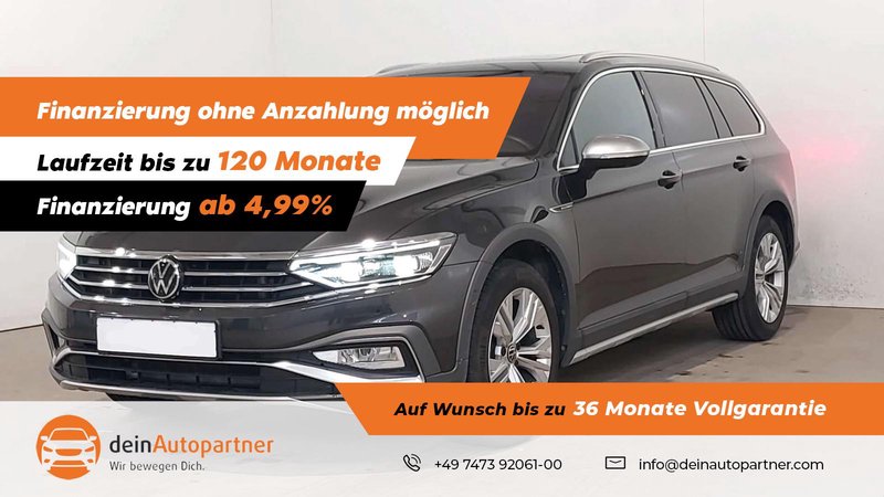 Volkswagen Passat Variant Alltrack 4Motion MATIRX/HUD/CAM/DCC/ACC/AHK/360° CAM/IQ DRIVE