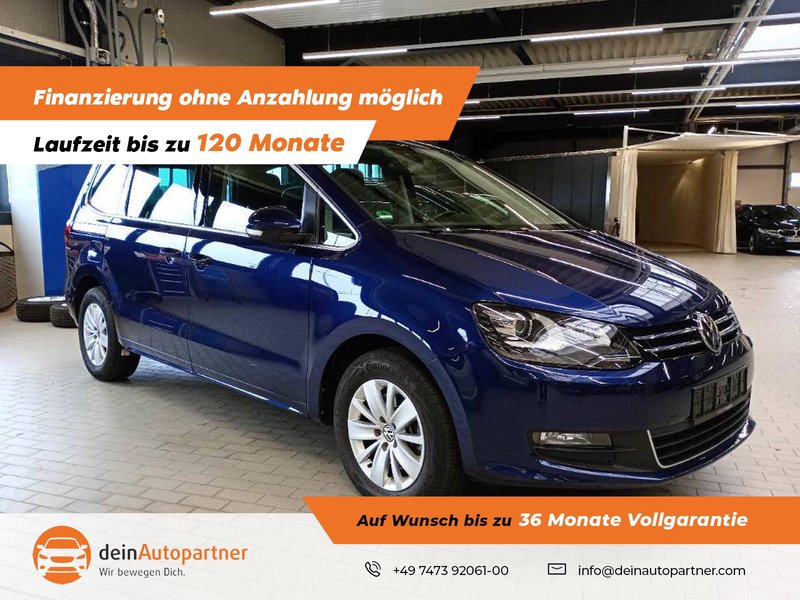 Volkswagen Sharan 1.4 TSI Comf. 7Si Navi StandHzg. Pano Rfk ACC