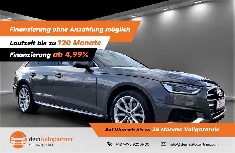 Audi A4 Avant 35 TFSI/LED/AHK/NAVI MMI Plus