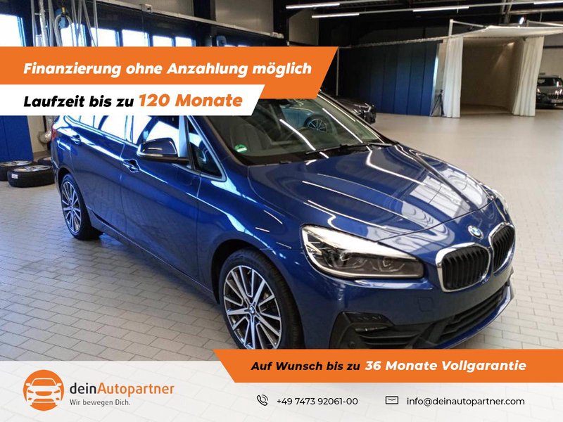 BMW 220d xDrive  Luxury Line Navi Leder AHK LED