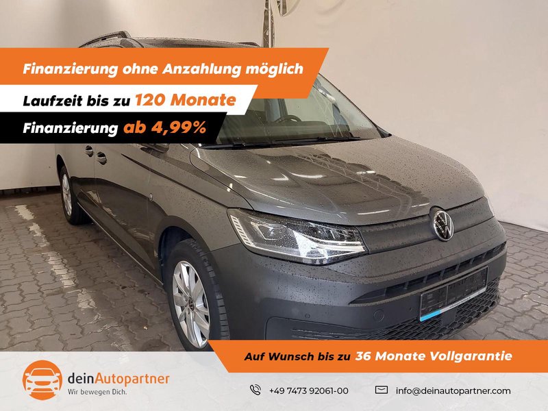 Volkswagen Caddy Maxi 1,5 TSI DSG 7 Sitze/AHK/NAVI/ACC/RFK