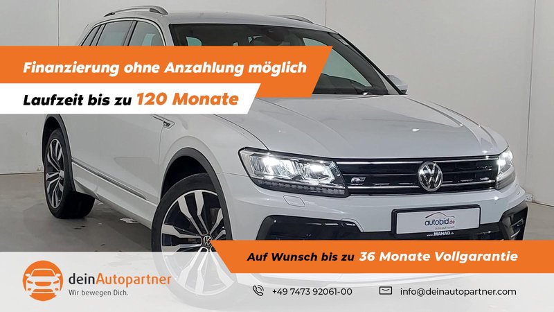 Volkswagen Tiguan 2.0 TSI 4M R Line/Leder/Navi/LED/ACC/RFK