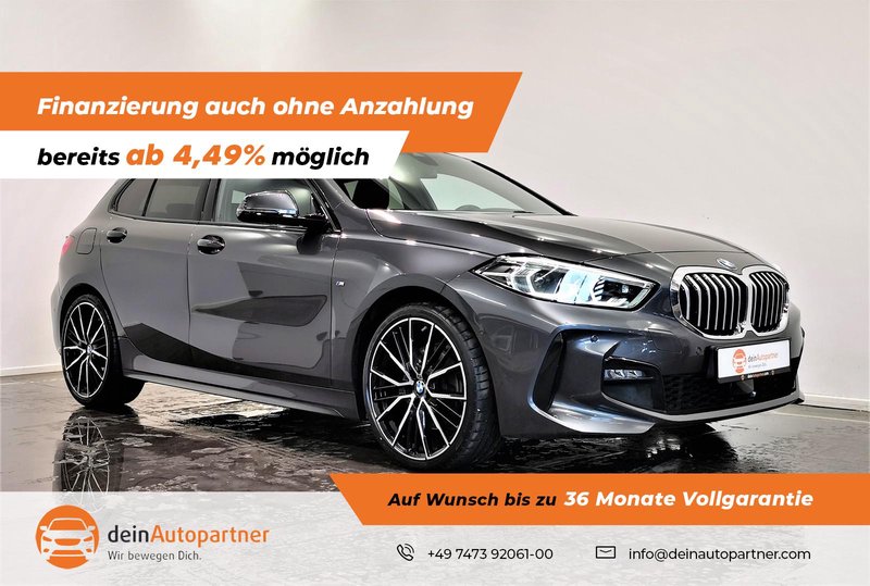 BMW 118i M Sport Leder Navi HuD AHK Rfk Hifi LED