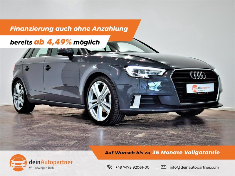Audi A3 35 TFSI S Line Leder Xenon B&O MMI Klimaa.
