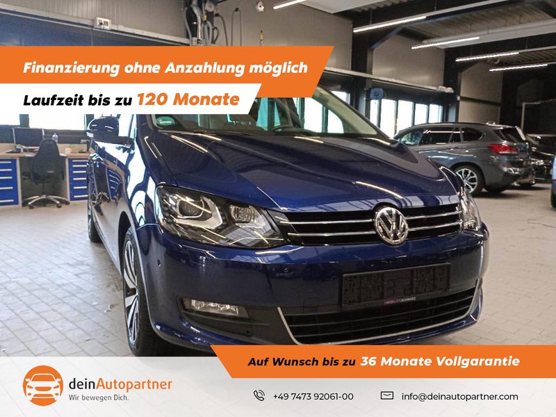 Volkswagen Sharan 1.4TSI 7 Si AHK Pano/D Navi RFK STH Xenon