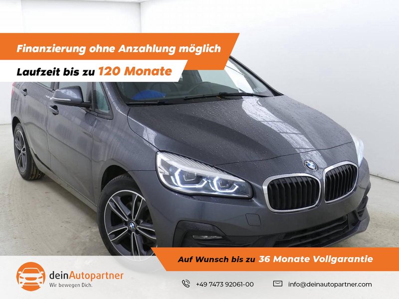 BMW 218i Active Tourer Steptronic LED NAVI LEDER PDC Tempomat
