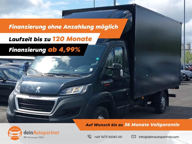 Peugeot Boxer Koffer 2,2 Blue-HDI NAVI/KLIMA/TEMPOMAT