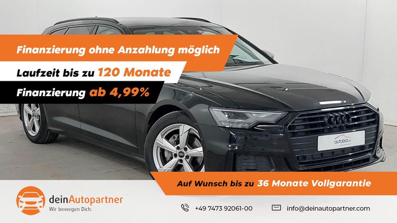 Audi A6 Avant 40 TDI S Line / LED/LEDER/RFK/NAVI MMI