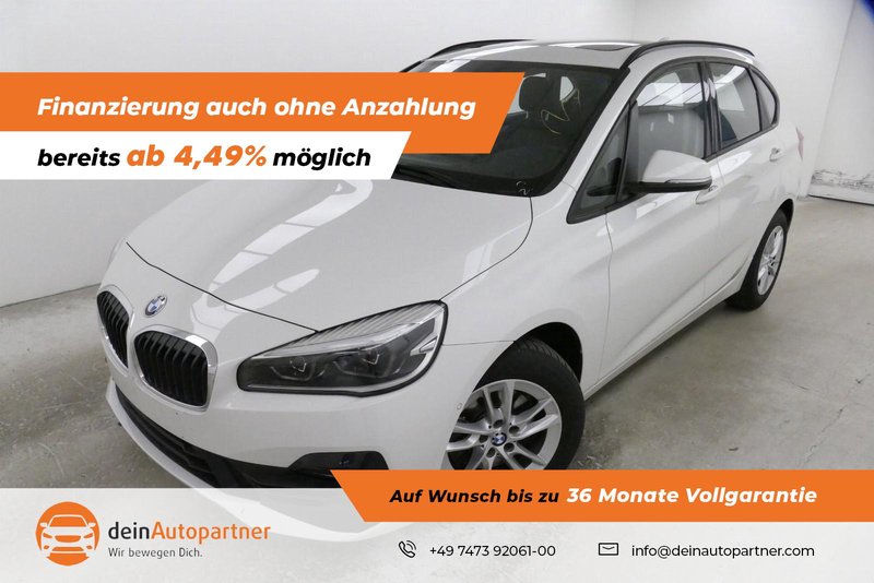 BMW 218d Act. Tour. Navi LED PDC Pano Busin.Pak.