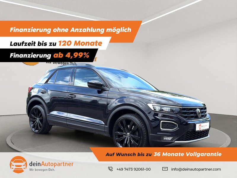 Volkswagen T-Roc 1.5 TSI Sport Black Style LED/LEDER/AHK/ACC/LANE/SIDE
