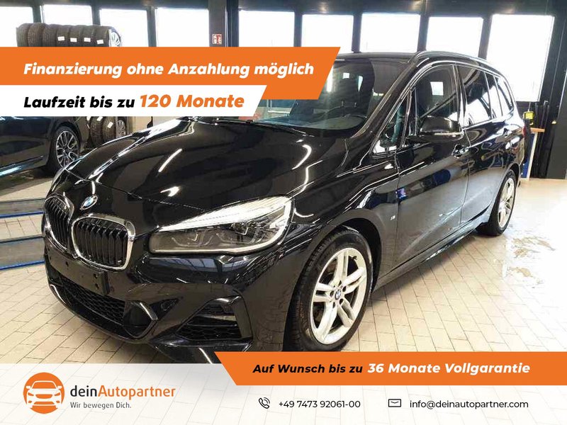BMW 218i GT M Sport 7 Sitzer AHK LED Navi Leder