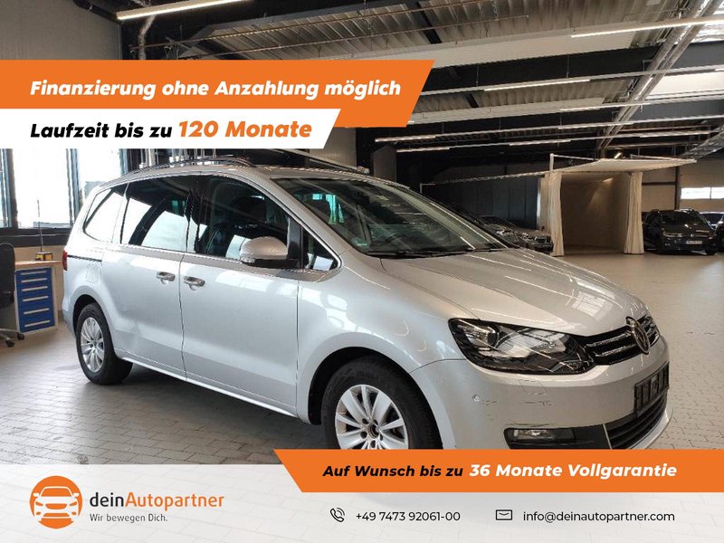 Volkswagen Sharan Comf. 1.4 TSI 7Si Navi AHK Pano StandHzg. ACC
