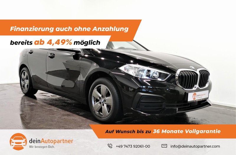 BMW 118i 5-Türer PDC Sitzheizung Klimaa. Multifunk.