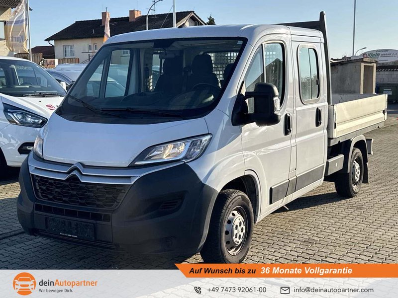 Citroen Jumper Pritsche 2.2 BlueHDi DoKa 7-Sitzer/Klima/AHK/DAB/Tempomat