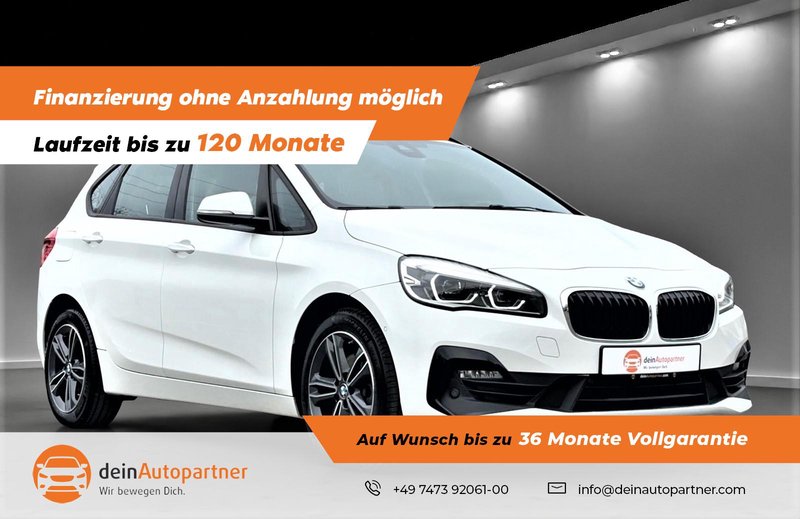 BMW 218i Active Tourer Steptronic NAVI LED LEDER PDC