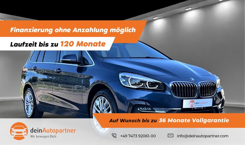 BMW 218d xDrive Luxury Line 7 Sitze/LED/AHK/PANO/UVP:57730,- Euro