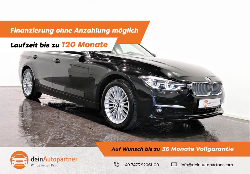 BMW 318d Luxury Line Purity Leder Navi LED UVP: 48.9
