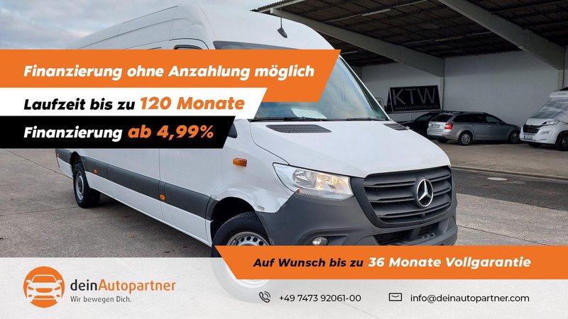 Mercedes-Benz Sprinter III Kasten Hochraum NAVI/Souround VIEW/DAB/TEMPOMAT/PDC