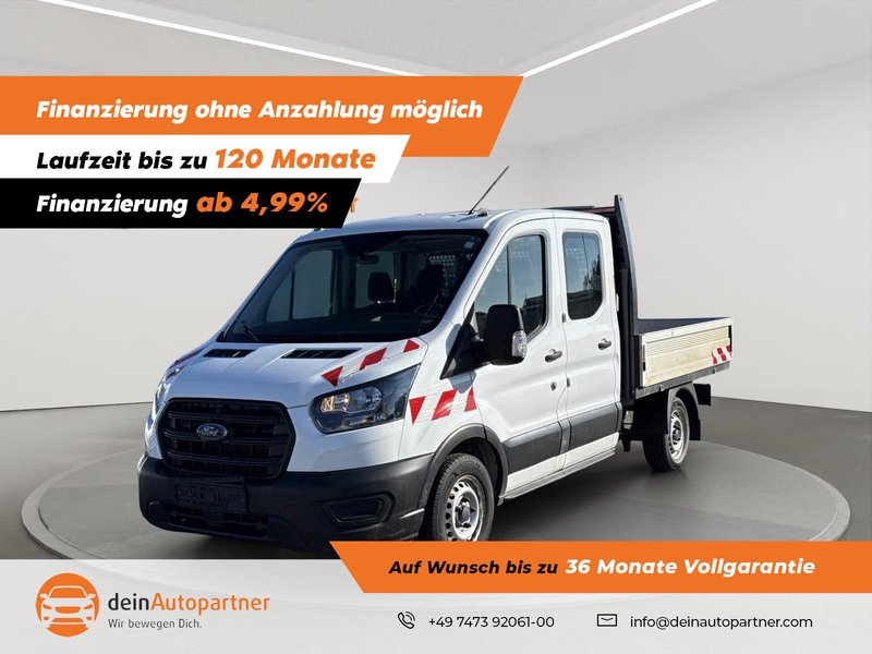 Ford Transit Pritsche 310 L2 Doppelkabine 7 SITZE/KLIMA/AHK/DAB