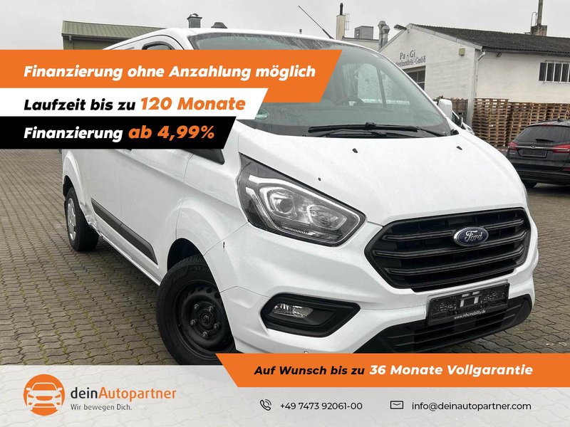 Ford Transit Custom 2,0 TDCI L2 Flügel Türen/Tempomat/Klima